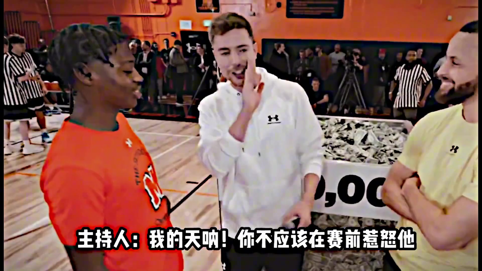 惹怒庫男神的后果就是30秒狂砍42分....