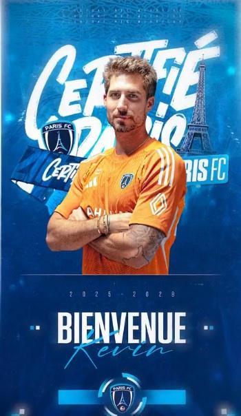 重返法甲，特拉普加盟巴黎FC，簽約至28年。