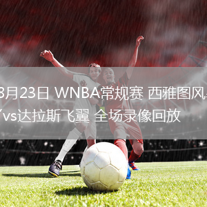 08月23日 WNBA常規(guī)賽 西雅圖風(fēng)暴vs達(dá)拉斯飛翼 全場(chǎng)錄像回放